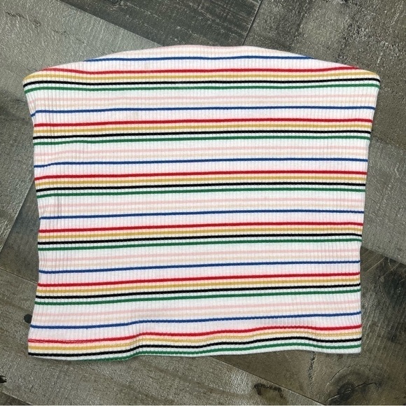 American Eagle Bandeau Striped Top size XS - Picture 6 of 6